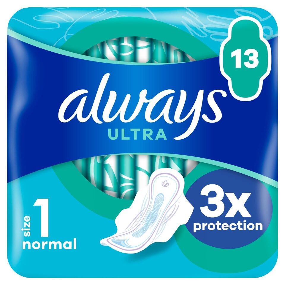 Always_Ultra_Size_1_Normal_With_Wings_Sanitary_Towels_13_Pack_.jpeg